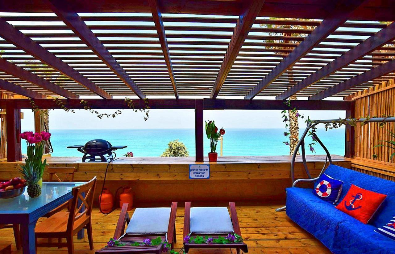 Magic On The Sea-Suites With A Private Jacuzzi And A Private Sea View เนทันยา ภายนอก รูปภาพ