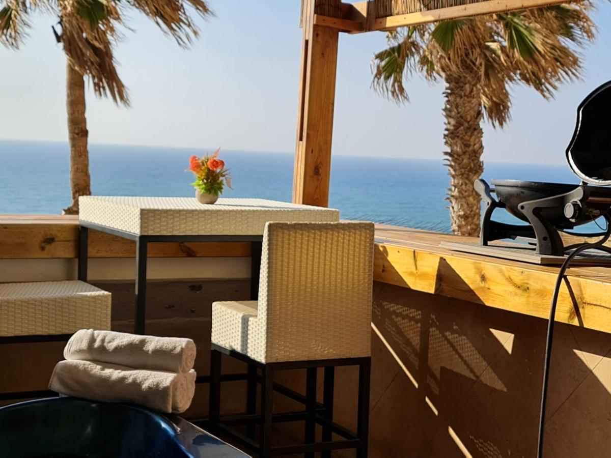 Magic On The Sea-Suites With A Private Jacuzzi And A Private Sea View เนทันยา ภายนอก รูปภาพ