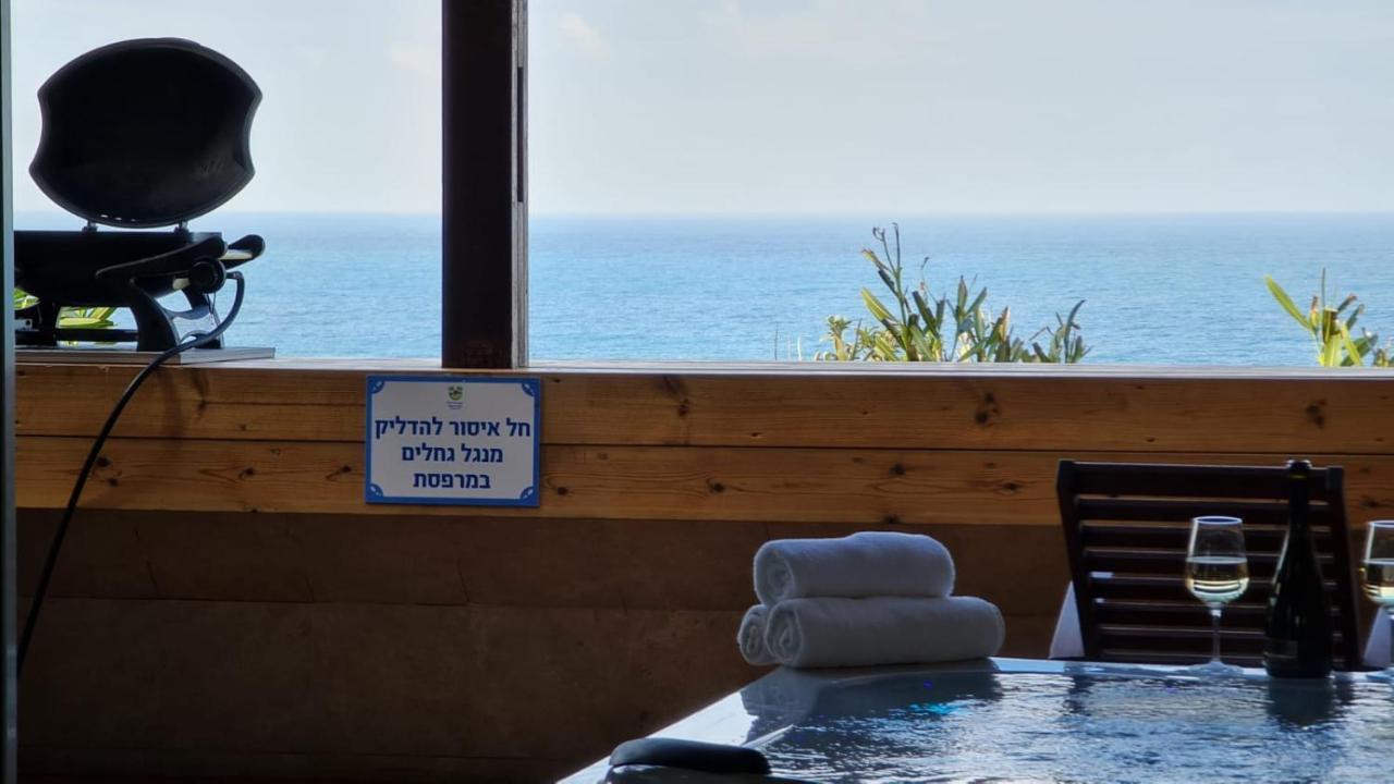 Magic On The Sea-Suites With A Private Jacuzzi And A Private Sea View เนทันยา ภายนอก รูปภาพ